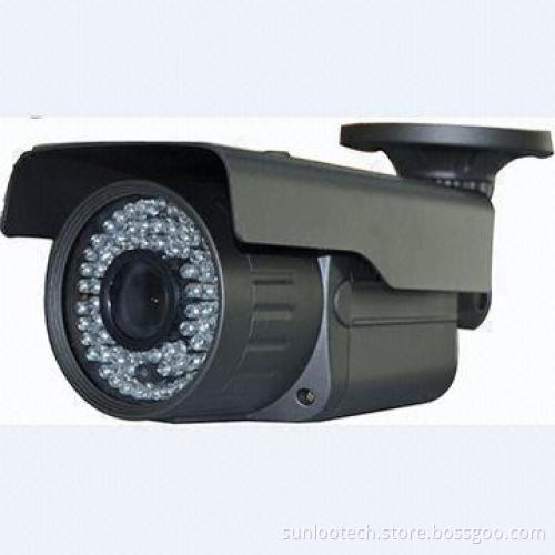 720p waterproof IP camera with H.264 compression, supports ONVIF